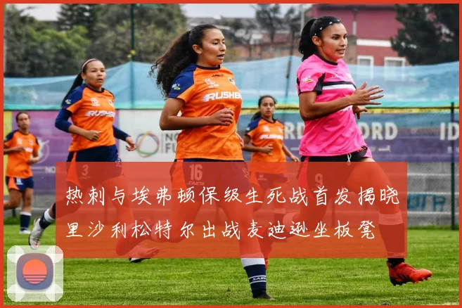 热刺与埃弗顿保级生死战首发揭晓里沙利松特尔出战麦迪逊坐板凳